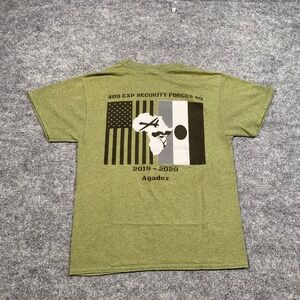 Custom Ink Mens 409th EXP Security Forces SQ Agadez Niger AB 201 T-Shirt Medium